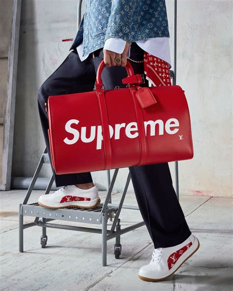 suprem x lv|supreme x louis vuitton collection.